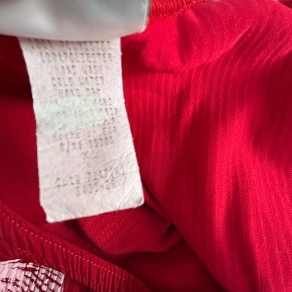 Casual Land Womens Red Seashell Print Sleeveless Maxi Dress Size XL Scoop Neck - Picture 4 of 7